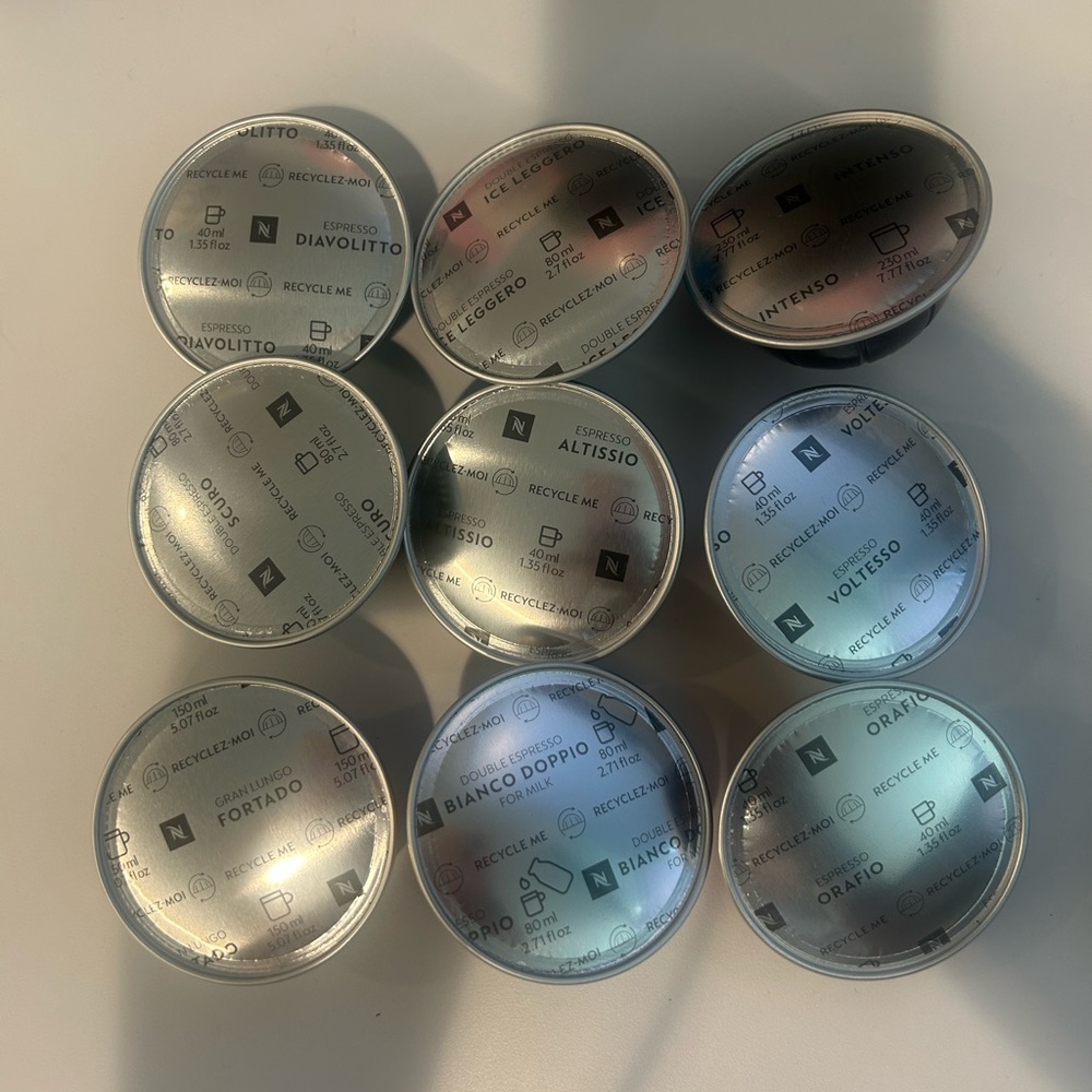 Nespresso Coffee Pods